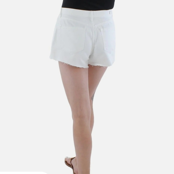 BLANKNYC,The Barrow Vintage High Rise Eyelet Denim Shorts,Head In The Clouds, 27 - Picture 4 of 9